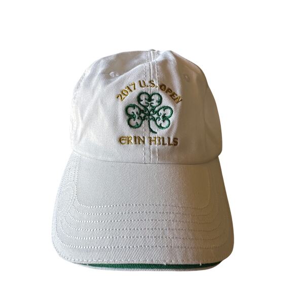 2017 U.S. Open Erin Hills USGA Member White Golf Strapback Dad Hat - Picture 1 of 5